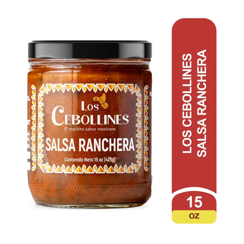 LOS CEBOLLINES SALSA RANCHERA 15 OZ