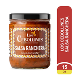 LOS CEBOLLINES SALSA RANCHERA 15 OZ