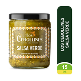 LOS CEBOLLINES SALSA VERDE COCIDA 15 OZ