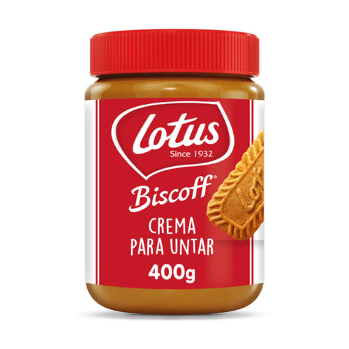 LOTUS BISCOFF MANTEQUILLA DE MANI CREAMY 400g