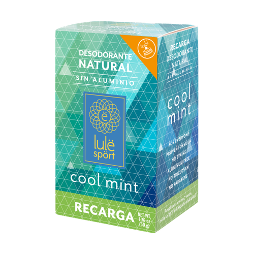 LULE CARE DESODORANTE COOL MINT REFIL 50g