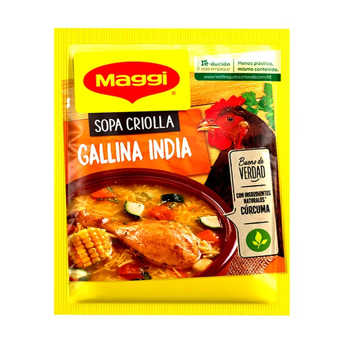 MAGGI SOPA CHIOLLA GALLINA FIDEOS 60g