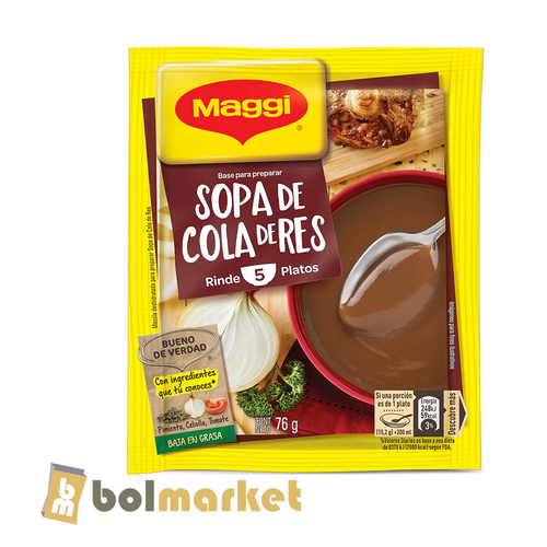 MAGGI SOPA DE COLA DE RES 76g