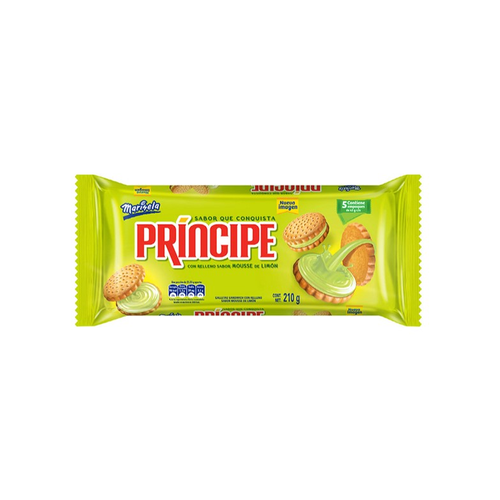 MARINELA GALLETA PRINCIPE LIMON 210g