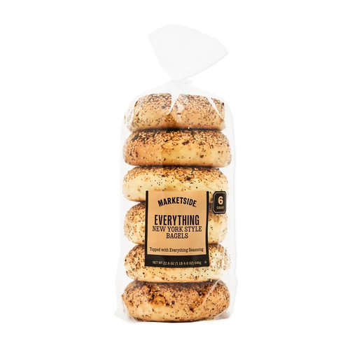 MARKET BAGEL SURTIDO 6 UNIDAD