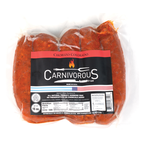 MARKET CHORIZO COLORADO 1LB