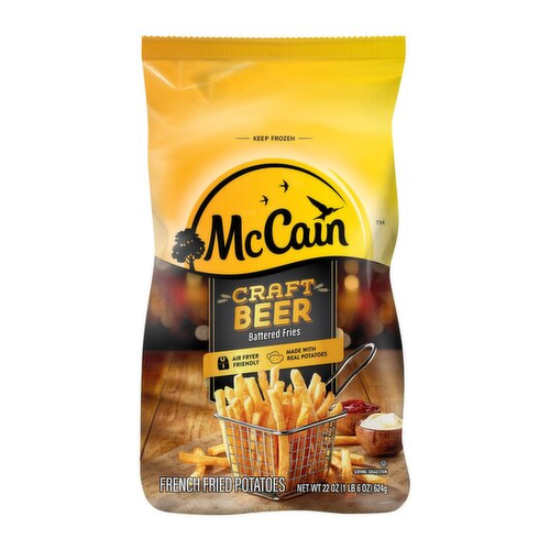MCCAIN PAPAS CRAFT BEER BETTERED 624g