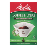 MELITTA FILTRO PARA CAF╔ NO. 4 40 UNIDAD