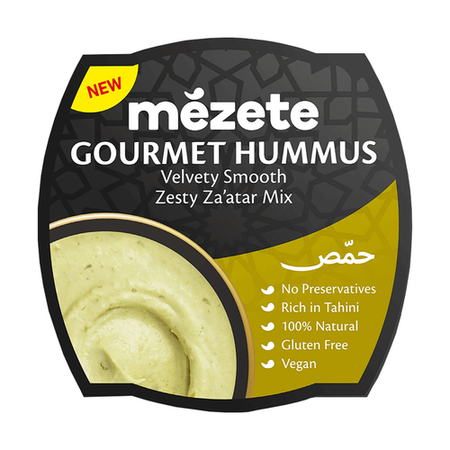 MEZETE HUMMUS ZESTY MIXED HERBS 215g