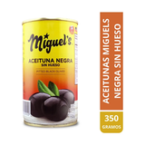 MIGUELS ACEITUNA NEGRA LATA 350g