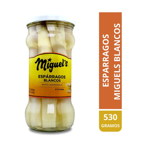 MIGUELS ESPARRAGOS BLANCOS ENCURTIDOS 530g