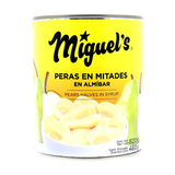 MIGUELS PERAS EN ALMIBAR LATA 820g