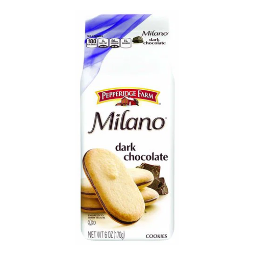 MILANO GALLETA DARK CHOCOLATE 170g