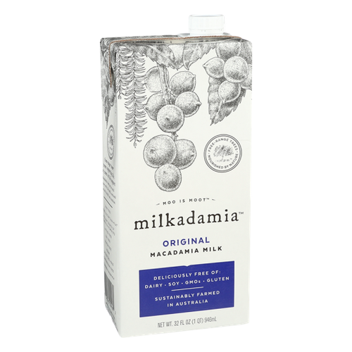 MILKADAMIA BEBIDA BEBIDA SIN AZUCAR 32 OZ