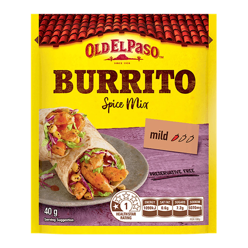 MONDU ESPECIE BURRITO MIX 80g