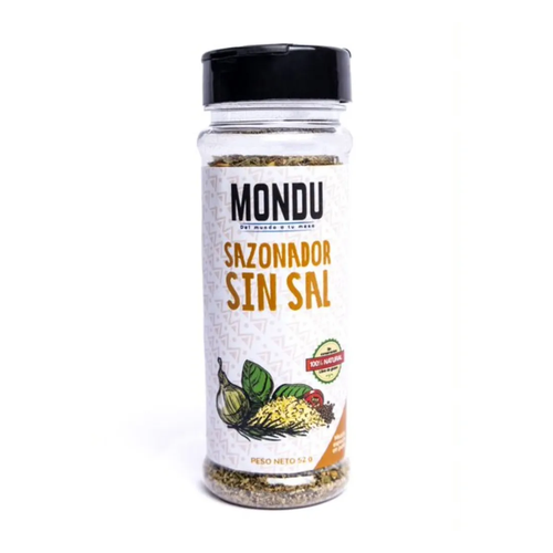 MONDU SAZONADOR SIN SAL 52g