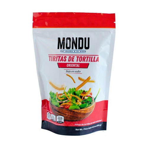MONDU TIRITAS DE TORTILLA ORIENTAL 130g