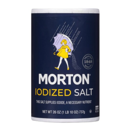 MORTON SAL IODIZED BOTE 26 OZ