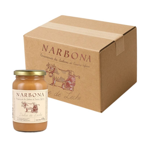NARBONA DULCE DE LECHE FRASCO 470g