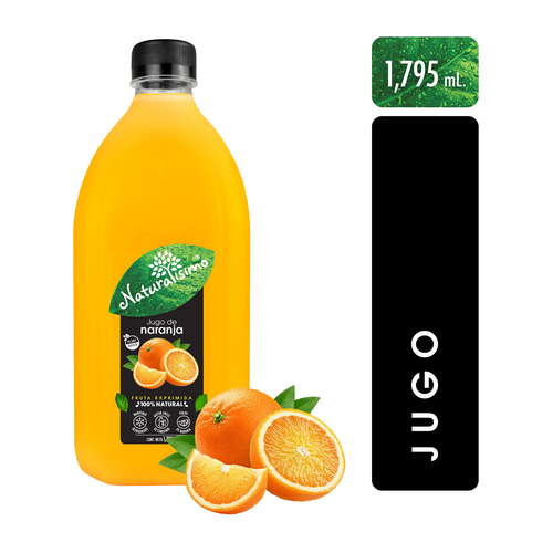 NATURALISIMO JUGO DE NARANJA SIN PULPA 1795ml
