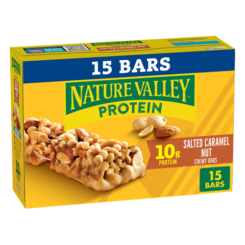 NATURE VALLEY BARRAS MASTICABLES DE PROTEINA 37 OZ