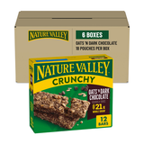 NATURE VALLEY BARRAS MASTICABLES OATS N DARK CHOCOLATE 42g