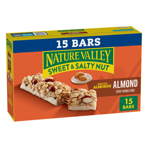 NATURE VALLEY BARRAS MASTICABLES SWEET & SALTY NUT 34g