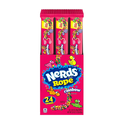 NERDS CARAMELO ROPE RAINBOW 1 OZ