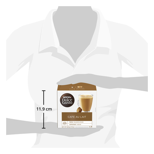 NESCAFE DOLCE GUSTO CAF╔ CON LECHE CAPSULAS 16 UNIDAD