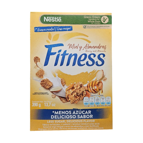 NESTLE CEREAL FITNESS MIEL Y ALMENDRA 390g