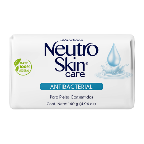 NEUTROSKIN JABON DE TOCADOR ANTIBACTERIAL 140g