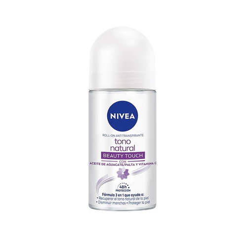 NIVEA DESODORANTE ROLL ON BEAUTY TOUCH TONO NATURAL 50ml