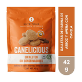 NUTRICIOUS CAN BE DELICIUOUS GALLETA GALLETA CANELICIOUS SIN GLUTEN 42g