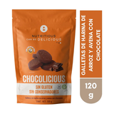 NUTRICIOUS CAN BE DELICIUOUS GALLETA GALLETA CHOCOLICIOUS GLUTEN FRE 1g