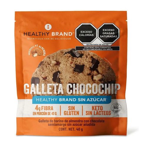NUTRITIOUS CHIPS GALLETA CHOCOCHIP 40g