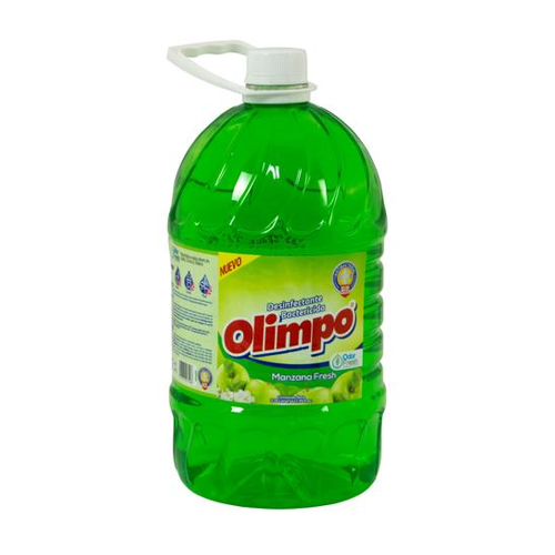 OLIMPO DESINFECTANTE MANZANA FRESH 4/4 LT