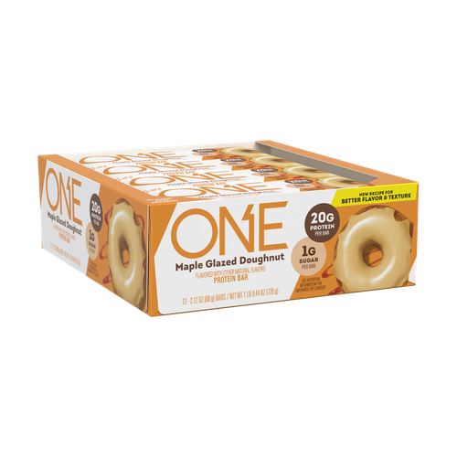 ONE BARRAS NUTRITIVAS MAPLE GLAZED DOUGHNUT 60g