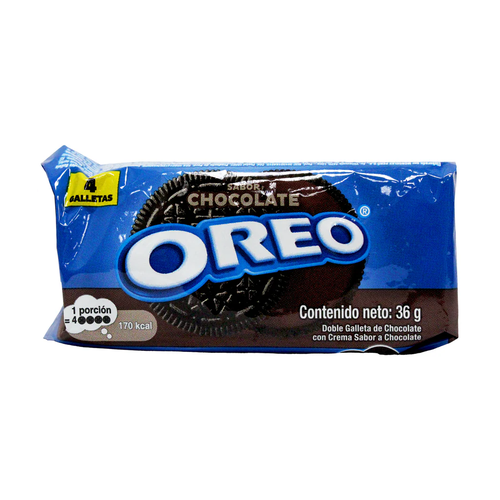 OREO GALLETA CHOCOLATE 36g
