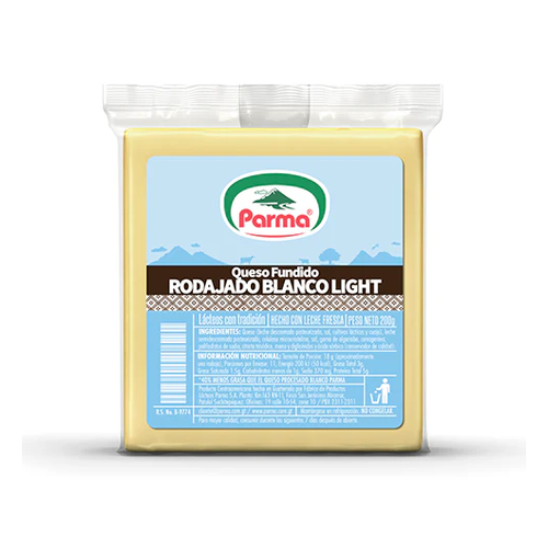 PARMA QUESO BLANCO RODAJADO POLI 200g