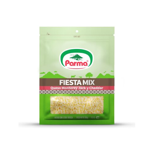 PARMA QUESO FIESTA MIX MONTEREY JACK Y CHEDDAR 200g