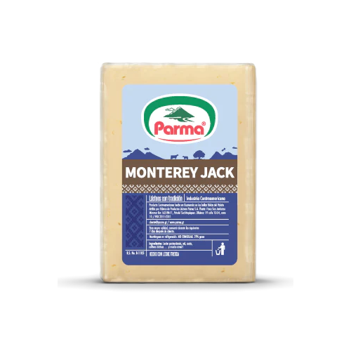 PARMA QUESO MONTERREY JACK TROZO PIRUJO 4.5 LB 1LB
