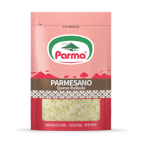 PARMA QUESO PARMESANO RALLADO POLVO 200g