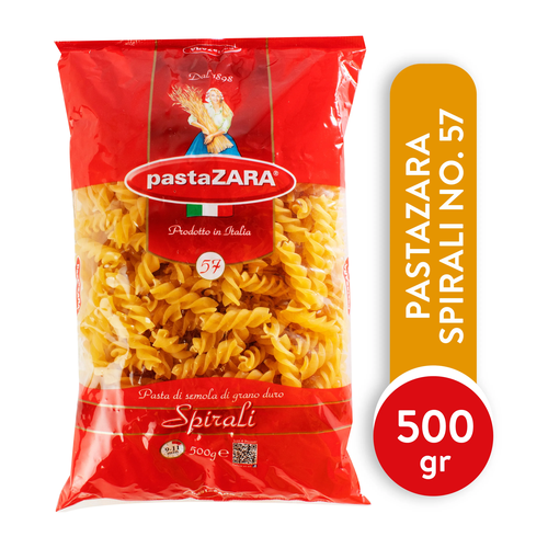 PASTA ZARA SPIRALI NO. 57 FUSILLI 500g