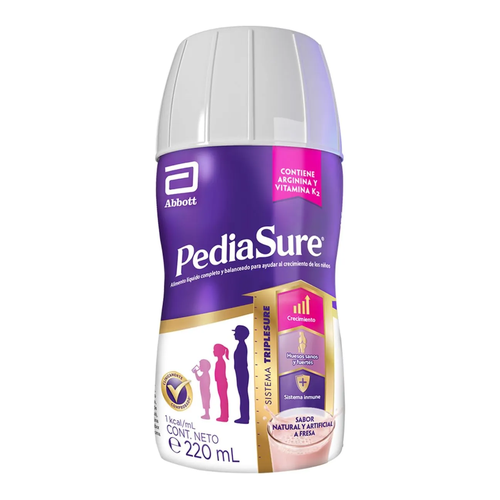 PEDIASURE FORMULA LACTEA FRESA 220ml