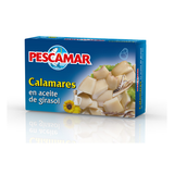 PESCAMAR CALAMARES EN ACEITE GIRASOL 111g