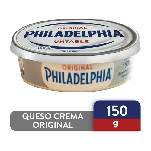 PHILADELPHIA QUESO CREMA TINA 150g