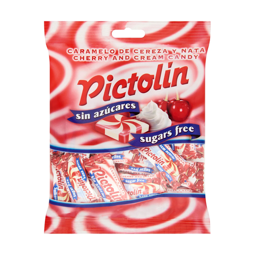 PICTOLIN CARAMELOS SIN AZUCAR CEREZA 65g