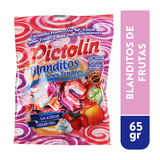 PICTOLIN DULCES BLANDITOS FRUTAS SIN AZUCAR 65g