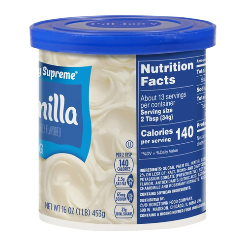 PILLSBURY FROSTING FROSTING VANILLA 16 OZ