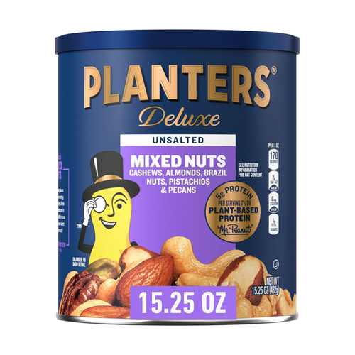 PLANTERS NUECES MIXTAS SEA SALT 15 OZ